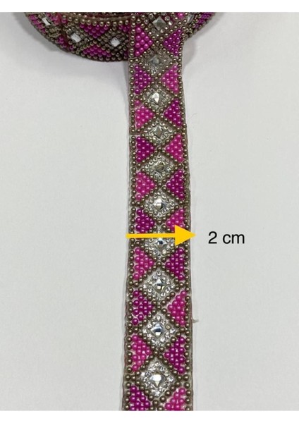 Taş'lı Şerit Ütü ile Yapışan Şerit 1 Metre modelleri