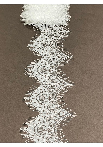 Kirpikli Dantel / Ince Dokulu Dantel/ 3 Metre fiyatları