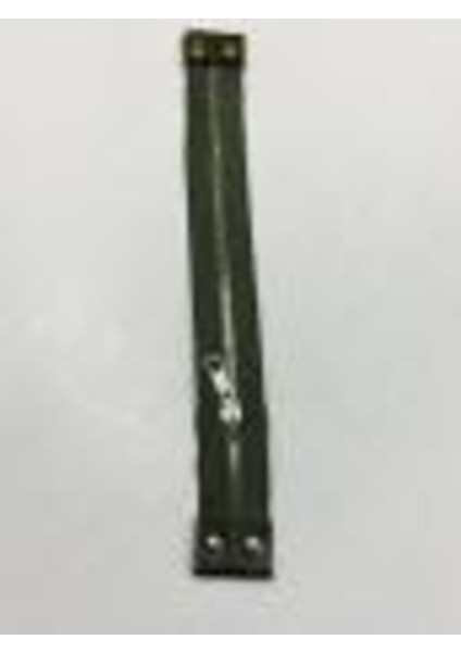 Çanta Fermuarı / Deri Detaylı Çanta Fermuarı / 40 cm Bordo