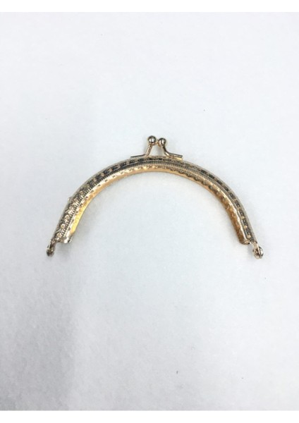 Çanta ve Cüzdan Klipsi Oval 10 cm Gold