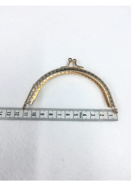 Çanta ve Cüzdan Klipsi Oval 10 cm Gold fiyatları