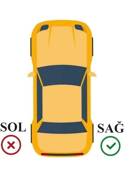 Golf 7 2013-2016 Model Arası Uyumlu Sağ Yolcu Tarafı Arka Tampon Reflektörü modelleri