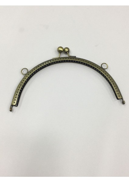 Çanta ve Cüzdan Klipsi Oval 16 cm Antik