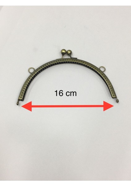Çanta ve Cüzdan Klipsi Oval 16 cm Antik modelleri