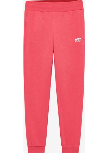 G Essential Jogger Sweatpant Büyük Kız Çocuk Pembe Eşofman Altı SK232075-831