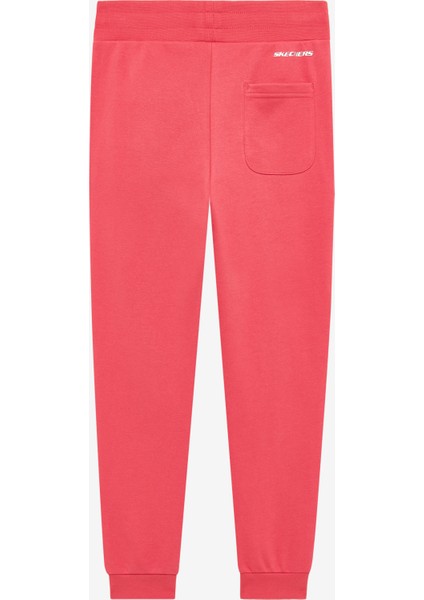 G Essential Jogger Sweatpant Büyük Kız Çocuk Pembe Eşofman Altı SK232075-831