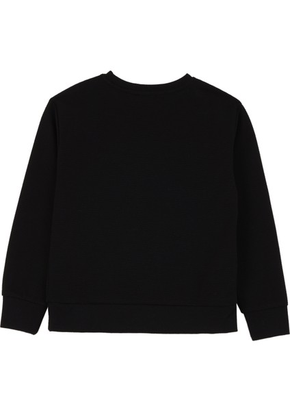 Düz Erkek Siyah Sweatshırt J4WB-SWT7708 fiyatları