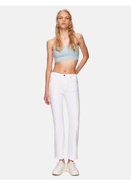 Kadın Lıssıe Ispanyol Paça Jean Pantolon
