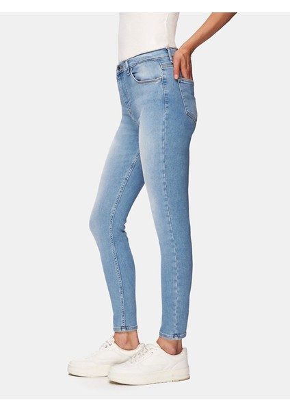 Kadın Tanya X Dar Paça Orta Bel Jean Pantolon fırsatları