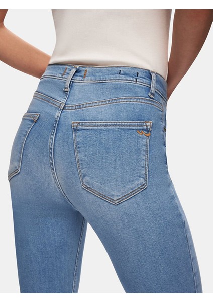 Kadın Tanya X Dar Paça Orta Bel Jean Pantolon indirimleri