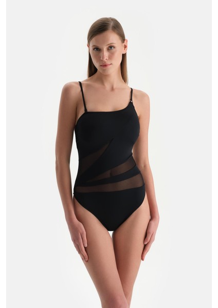 Siyah Tek Omuz Mayo fırsatları