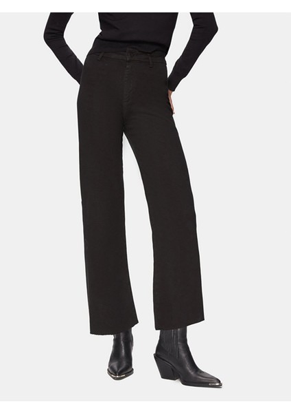 Kadın Danelle Geniş Paça Yüksek Bel Jean Pantolon fiyatları