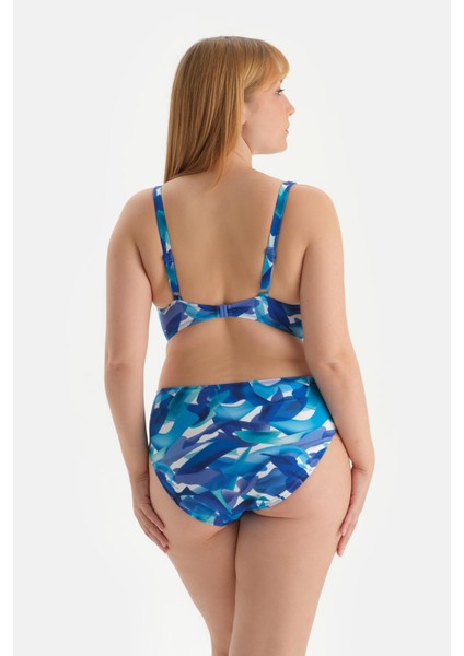 Mavi Yüksek Bel Bikini Alt fiyatları
