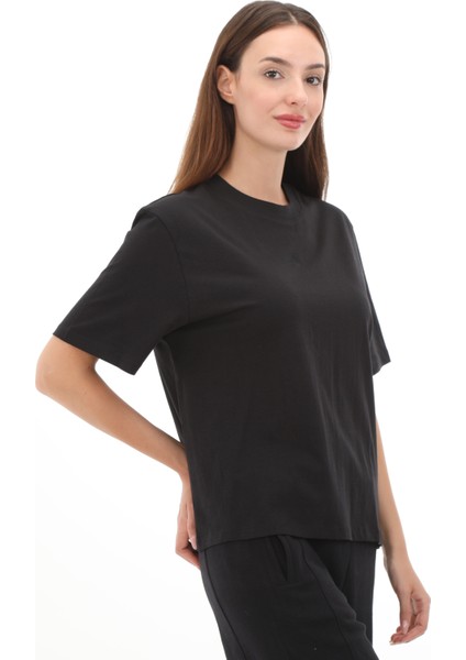 TB0A5NJE0011 Timberland Lush Short-Sleeve Tee Kadın T-Shirt Siyah