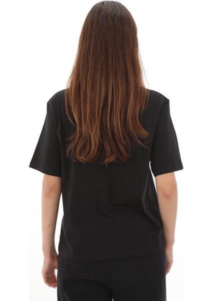 TB0A5NJE0011 Timberland Lush Short-Sleeve Tee Kadın T-Shirt Siyah