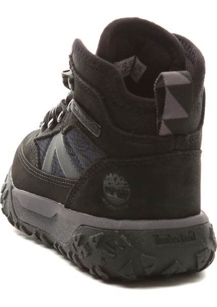 TB1A67NG0151 Timberland Greenstride Motion 6 Mıd Bungee Waterpro Bebek Bot ve &amp;ccedil;izme Siyah