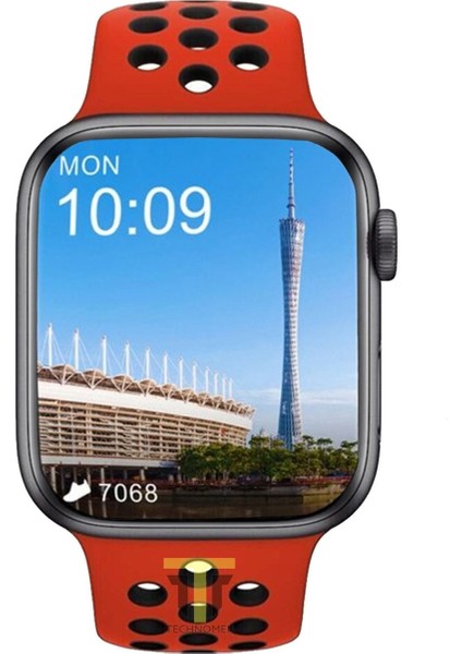 Watch 7 Dt Nlke Series Spor Watch 2022 Akıllı Saat Nfc Siri Gps Bluetooth Ç Android Ios