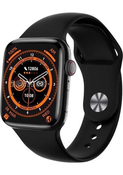Redmi Note 9 Pro Uyumlu Dtno1 Dt8 Max Gps ve Nfc Özellikli Siri Aktif 2.0 Inc Ekranlı Akıllı Saat
