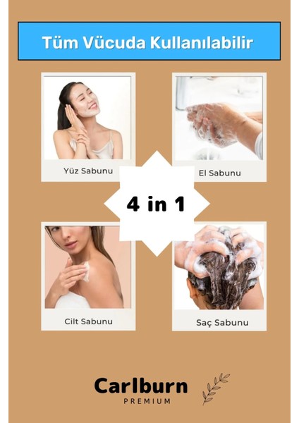 Özel Üretim Doğal Güzel Kokulu El Yüz Saç Vücut Cilt Kenevir Sabunu - 2 Adet indirimleri