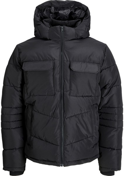 Jjbuıld Puffer Jacket Black