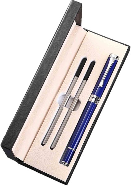 Metal Tükenmez Setleri Mezuniyet Şı Için Tükenmez Mavi (Yurt Dışından)