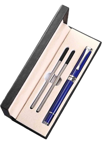 Metal Tükenmez Setleri Mezuniyet Şı Için Tükenmez Mavi (Yurt Dışından)