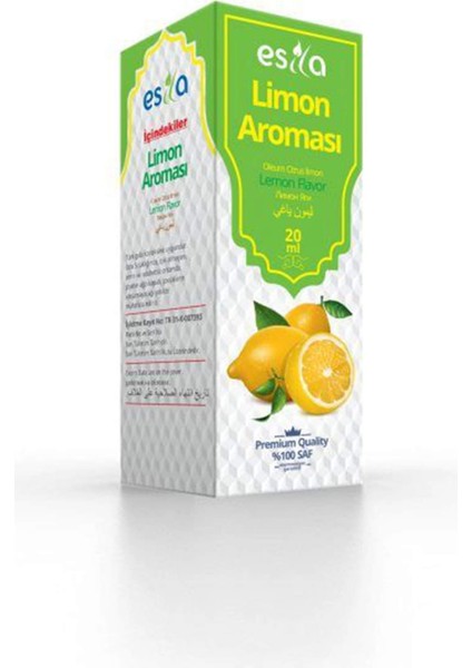 Limon Aroması 20 ml.