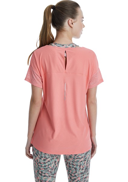 Kadın T-Shirt 70503 - Pembe modelleri