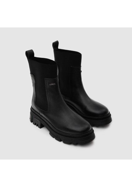 Kadın Casual Bot 060176, Siyah Floater, 37 modelleri