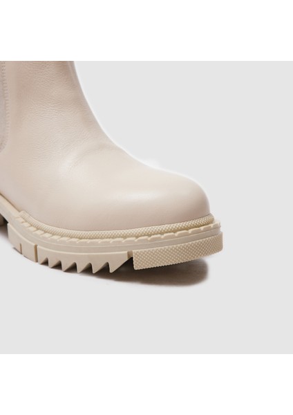 Kadın Chelsea Bot 060010, Krem, 40 modelleri