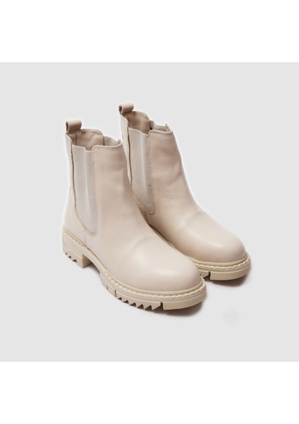 Kadın Chelsea Bot 060010, Krem, 40 fırsatları