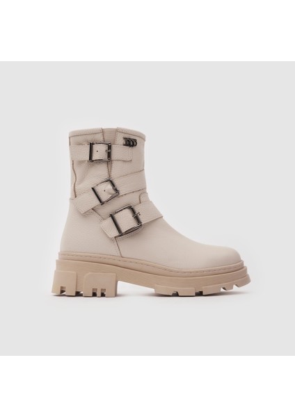 Kadın Casual Bot 060177, Bej Floater, 36