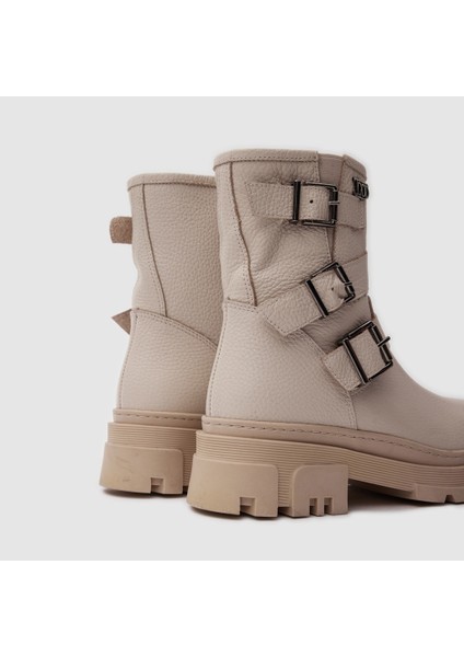 Kadın Casual Bot 060177, Bej Floater, 36