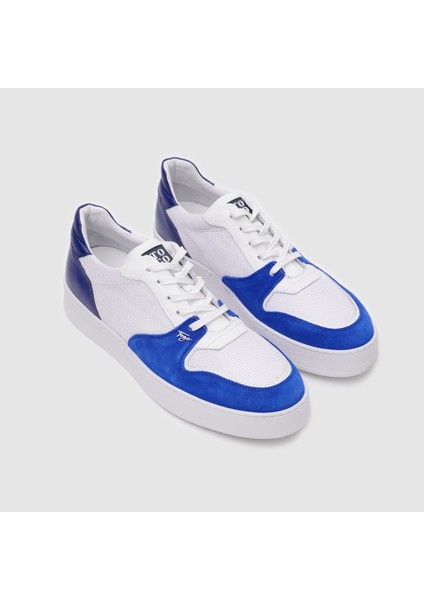 Erkek Sneaker Ayakkabı 052128, Saks Mavi - Beyaz, 41 fırsatları