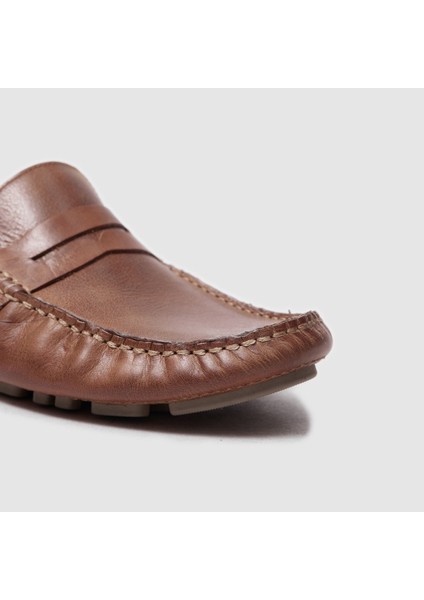 Erkek Loafer AYAKKABI052054, Taba Eskitme, 40