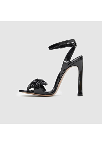 Kadın Fiyonk Taşlı Ayakkabı 060232, Siyah, 39 fiyatları