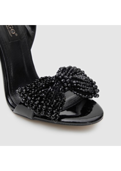 Kadın Fiyonk Taşlı Ayakkabı 060232, Siyah, 39 modelleri