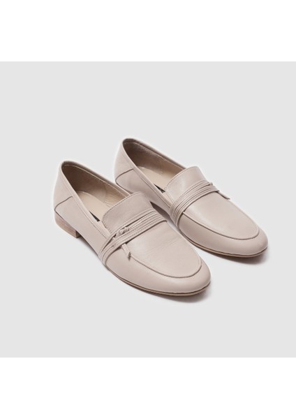 Kadın Loafer Ayakkabı 060108, Ten, 37