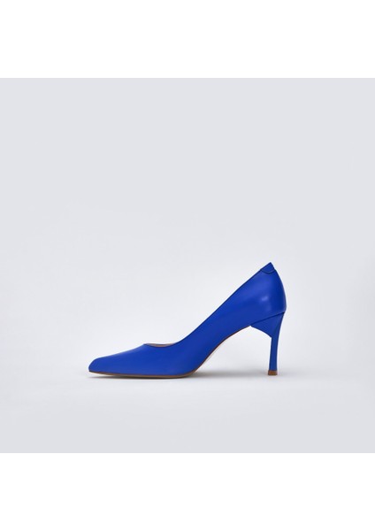 Kadın Stiletto 060064, Saks Mavi, 40