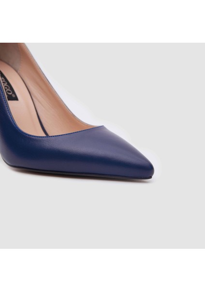 Kadın Stiletto 13 Pont 060068, Lacivert, 37