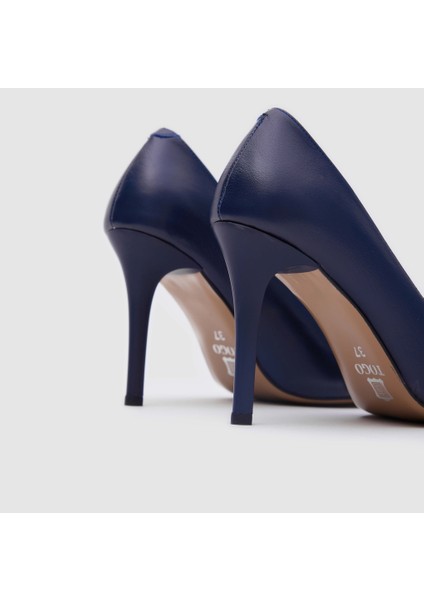 Kadın Stiletto 13 Pont 060068, Lacivert, 37