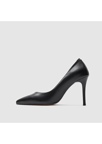Kadın Stiletto 13 Pont 060068, Siyah, 40