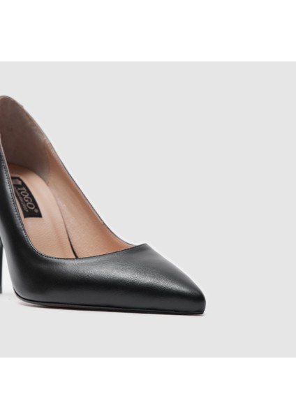 Kadın Stiletto 13 Pont 060068, Siyah, 40