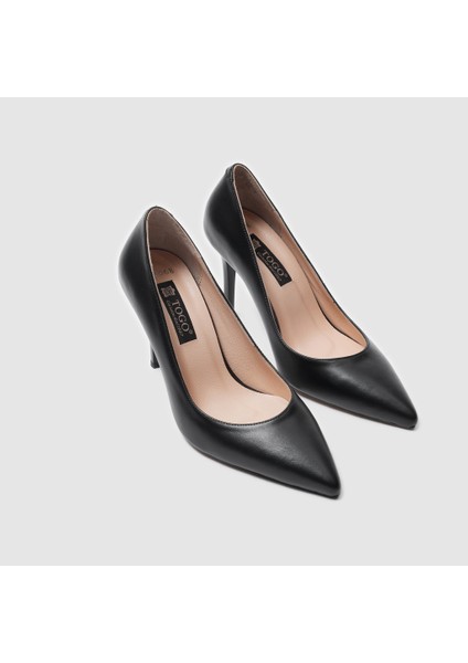 Kadın Stiletto 13 Pont 060068, Siyah, 40