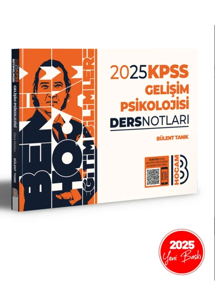 Benim Hocam Yayınları 2025 KPSS Eğitim Bilimleri Gelişim Psikolojisi Ders Notları