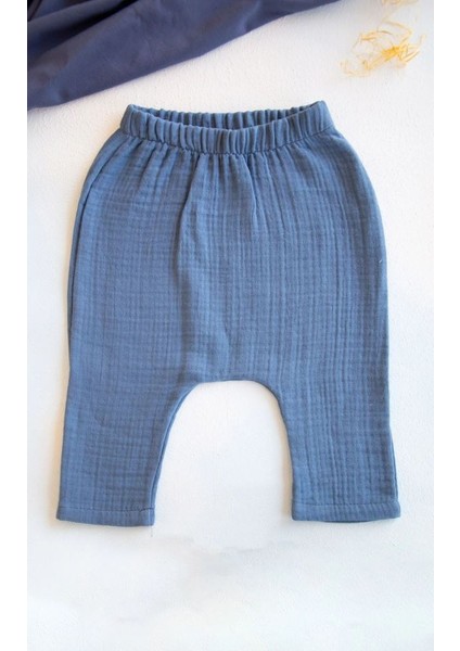 Bebek Müslin Alt Üst Önlük Takım %100 Pamuk 4 Kat BNL-0023 fırsatları