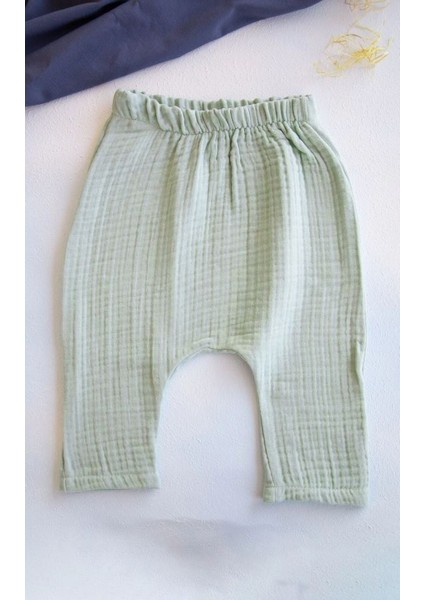 Bebek Müslin Alt Üst Önlük Takım %100 Pamuk 4 Kat BNL-0023 fırsatları