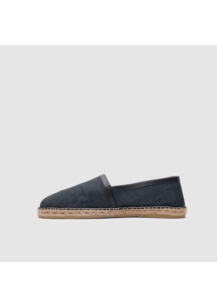 Erkek Espadril Ayakkabı 052050, Siyah Monogram, 42