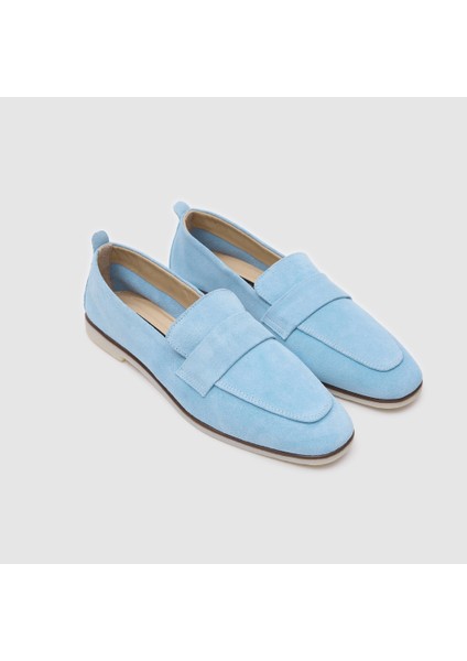 Kadın Loafer Ayakkabı 060226, Bebe Mavisi, 36 modelleri