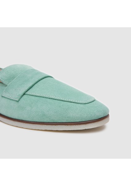 Kadın Loafer Ayakkabı 060226, Su Yeşilı, 37 modelleri